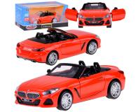 BMW Z4 M40I fém piros kisautó 1:30 méretarányban