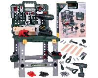 Szerszámosládává alakítható műhelypolc szerszámokkal