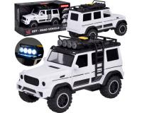 Fehér színű Off-Road autó hang- és fényeffektusokkal
