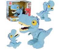 Velociraptor dínófigura mozgatható fejjel - 17 cm magas