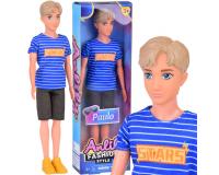 Anlily fiú baba kék csíkos pólóban - Paulo