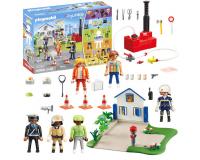 Playmobil My figures mentőakciő 120 építőelemből álló készlet