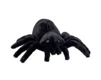 Pihe-puha fekete pók plüss - 15 cm