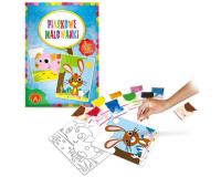 Homokfestő készlet állatos képekkel