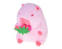Imádnivaló KAPIBARA mini plüss kabalafigura 10 cm - rózsaszín