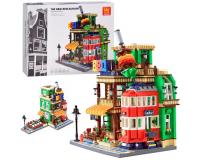 Blocks SERIES Világépítészeti stílusú BBQ ÉTTEREM - Paris - 1922 elemes