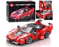 Piros sport kabrió - 360 darabos