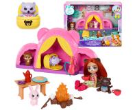 Enchantimals kempingezős baba szett