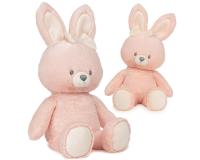 Plüss NYÚL kabalafigura 40cm - puha, púderrózsaszín