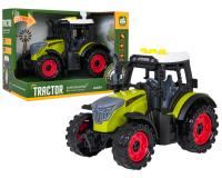 Interaktív traktor fény- és hangfunkciókkal - világoszöld