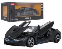 RASTAR Fém autó 1:24 BMW i8 - fekete