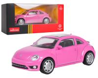 RASTAR Fém autó 1:43 Volkswagen Beetle Rózsaszín