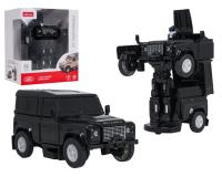 RASTAR Fém autó/robot 2 az 1-ben 1:32 Land Rover Defender - fekete