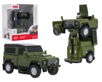 RASTAR Fém autó/robot 2 az 1-ben 1:32 Land Rover Defender - zöld