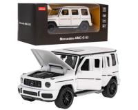 Mercedes AMG G 63 fehér színű fém kisautó 1:32 méretarányban