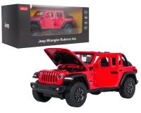 RASTAR Fém autó 1:32 Jeep Wrangler Rubicon -piros