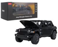 RASTAR Fém autó 1:32 Jeep Wrangler Rubicon - fekete