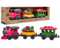 Bioműanyagból készült vonat és kocsi szett