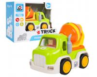 Interaktív betonkeverő teherautó hang- és fényfunkciókkal