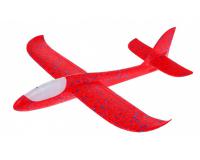 Modell repülőgép hungarocellből, piros színben