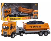 Interaktív dömper fény- és hanghatásokkal