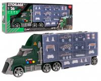 Interaktív katonai készlet, katonai teherautó hang- és fényeffektekkel