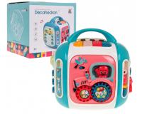 Interaktív doboz hang- és fényeffektekkel - kék