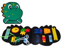 Dinoszaurusz alakú szenzoros tábla