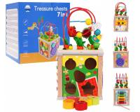 Fából készült többfunkciós kocka