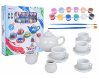 Kreatív kerámia teafestő készlet