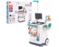 Orvosi EKG-s műtőskocsi hang- és fényeffektusokkal