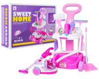 Interaktív porszívóval ellátott takarítókészlet gyerekeknek