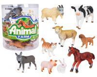 18 darabos figurakészlet haszonállatokkal