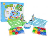 Ügyes rákjáték, színek és formák párosítása