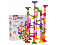 Színes labdapálya gyerekeknek - 105 darabos