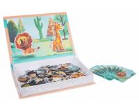 Mágneses kirakó + Szafari könyv