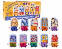 "Wagons" oktatójáték és puzzle gyerekeknek