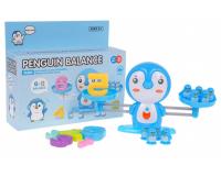 Mérlegen egyensúlyozó társasjáték - pingvin