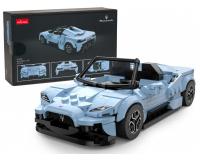 Maserati MC20 kék RASTAR - 370 darabos építőkészlet
