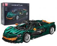 Zöld Sportautó építőkészlet - 3268 darabos