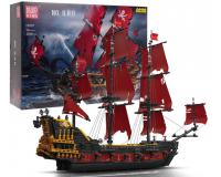 3139 építőelemből álló kalózhajó építőkészlet