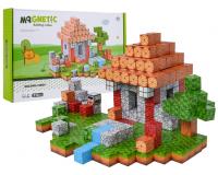 312 db színes 3D mágneses kockából álló készlet