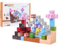 117 színes, mágneses 3D-s kockából álló készlet