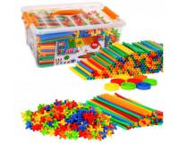 Nagyméretű blokk készlet 800 darab építőelemmel
