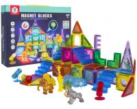 3D ZOO mágneses kockák készlet - 64 darabos