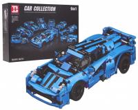 638 darabos építőkészlet - akár 9 távirányítós jármű