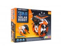 Interaktív 7 az 1 -ben napelemes robot
