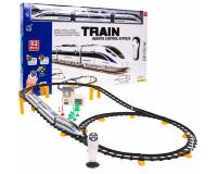Vasúti pálya vonattal 52 elemből