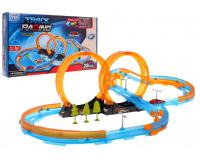 360 fokos hurkokkal ellátott versenypálya