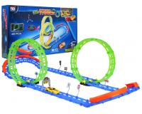 Sötétben világító versenypálya 46 darabos